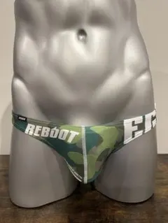 EGDE REBOOT RE CAMO スーパーローライズ ビキニ グリーン L