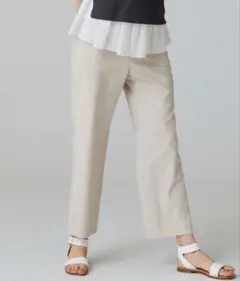 TOMORROWLAND Ballsey パワーリネン セミフレアパンツ