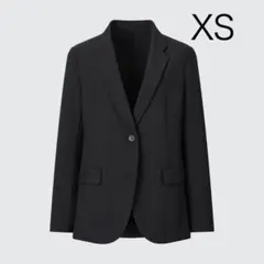 【最終価格/匿名】ユニクロ 感動ジャケット XS ブラック 洗える