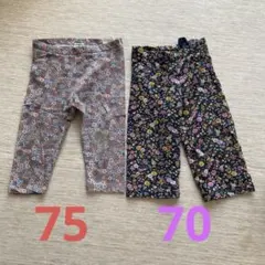 H&Mベビー長ズボン　２枚セット