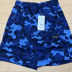 [値下げ]Mizuno Proネイビーブルー迷彩 Sサイズ ショートパンツ