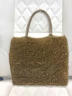 ANTEPRIMA ワイヤーバッグ ゴールド ハンドバッグ シャンパンゴールド