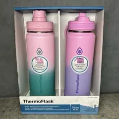 サーモフラスク ThermoFlask ステンレス製真空断熱ボトルのサムネイル