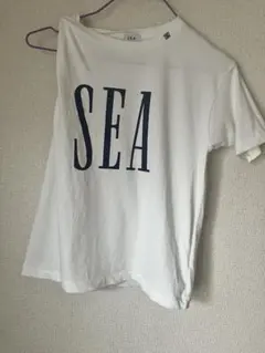 【レア】SEA アシンメトリーTシャツ白のサムネイル