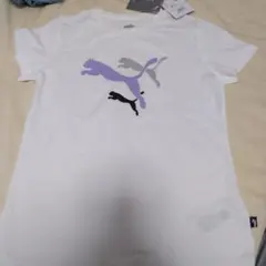 新品PUMA ホワイト Tシャツ Sサイズ