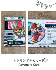 ポケモン ずかんカード アドバンスジェネレーション ハルカのアチャモ
