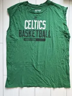 adidas NBA CELTICS ノースリーブ Tシャツ XL