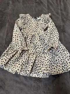 SHEIN ヒョウ柄 ワンピース 9-12M