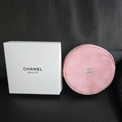 CHANEL ピンクポーチ 箱付き