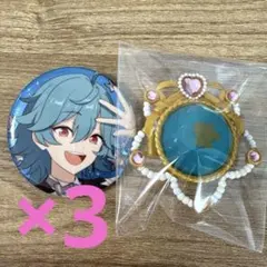 ライカ あんスタ スタライ 10th set E 缶バッジ 3個