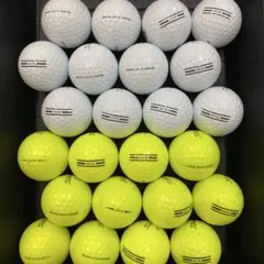 タイトリスト AVX イエロー ホワイト24球