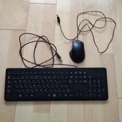 11/2までの出品!!USB 有線 日本語配列 キーボード　有線マウス