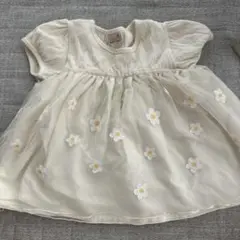 petit main 花柄チュニック 100サイズ