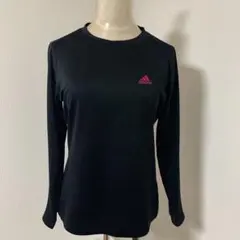 adidas ブラック 長袖 トップス