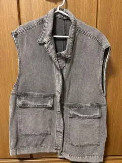 デニムベスト