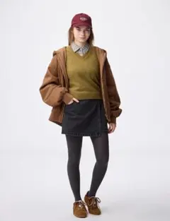 デニムラップスコート（XL）