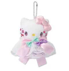 【匿名配送】ハローキティ 50周年　ぬいぐるみ ドレス付き　アベイル　マスコット