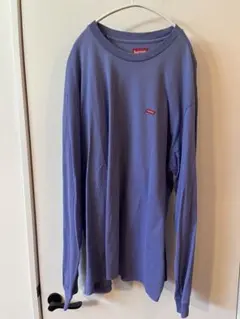 Supreme Small Box L/S Tee パープル - メルカリ