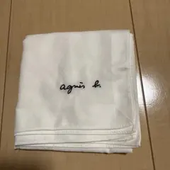 agnes b. ハンカチ ホワイト