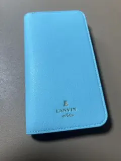 LANVIN en Bleu 手帳型ケース 水色