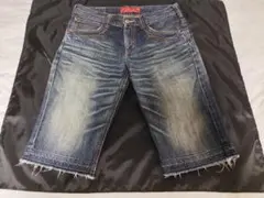 EDWIN　XVシリーズ　デニム　ハーフパンツ　サイズ30　※フラップなしのサムネイル