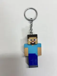 Minecraft スティーブ キーホルダー