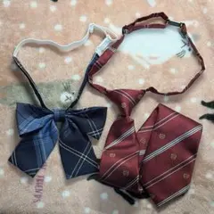 制服 リボン　ネクタイ　セット