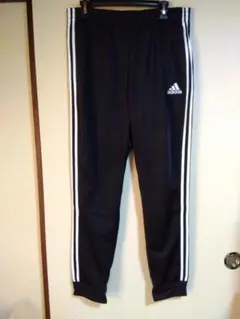 2XO/黒/新品タグ無し/アディダス/メンズ 薄手 裏起毛 ロングパンツ ４L