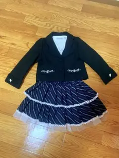 美品⭐️キッズフォーマル 女の子 120 セットアップ 卒服　セレモニー