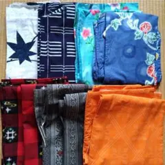 匿名配送 アンティーク 古着 和服 着物 浴衣 セット まとめ売り