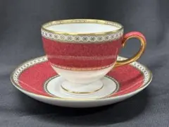 ② 【使用美品】WEDGWOOD ユーランダー　黒壺　C&S パウダールビー