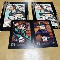 劇場版　鬼滅の刃　無限城編　入場者特典　2セット　カナヲ　炭治郎