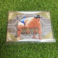 BBM infinity 2025 大の里 インサートカード