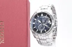 【稼働】CITIZEN エコドライブ E610-S074321 電波ソーラー