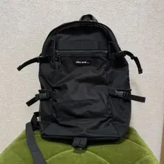 ニコアンド　オリジナルベルトデイパック16 L リュック　ブラック