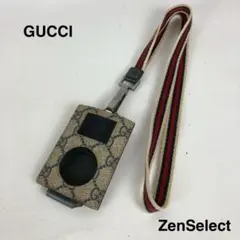 GUCCI グッチ シェリーライン GG柄 ネックストラップ付き 小物ホルダー