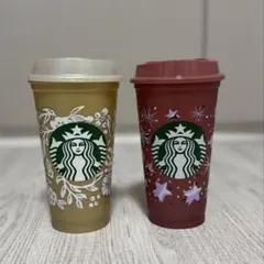スターバックス タンブラー 2個セット ホリデー　2023 2024