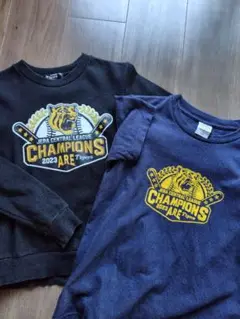 阪神 タイガース 優勝 Tシャツ トレーナー セット 140
