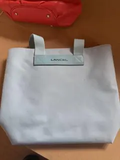 LANCEL ライトブルートートバッグ