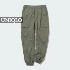k0602 UNIQLO イージーカーゴパンツ オリーブ
