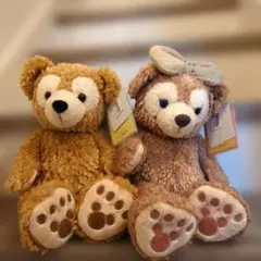 ダッフィー&シェリーメイ ぬいぐるみ Sサイズ JCBメンバーズ