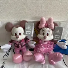 ★美品★ディズニーストア ミッキーとミニーのペアぬいぐるみ