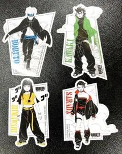ボルト　特典ステッカー4種コンプリートセット