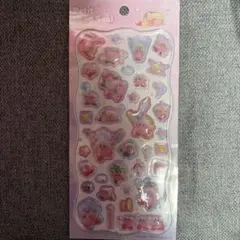 カービー　プチドロップシール