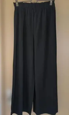 SHEIN ブラック ガウチョパンツ L