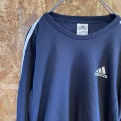 AE9705 adidas 長袖トレーナー ネイビー レディース S 60