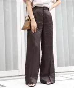 DEUXIEME CLASSE 34サイズ ✨新品未使用品✨ Deuxieme Classe（ドゥーズィエムクラス） イージーパンツ 34 ブラック