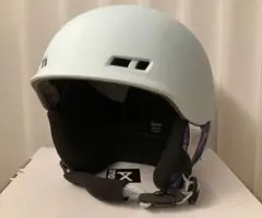 【新品】未使用anon. アノン　ホワイト ヘルメット M スノーボード　スキー anon ヘルメット XL 61-63 スノボ グラトリ anon ヘルメット XL 61-63