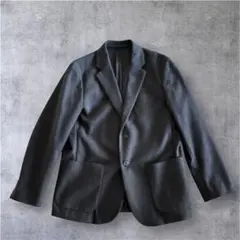 UNIQLO感動ジャケットL ダークグレー テーラードジャケット