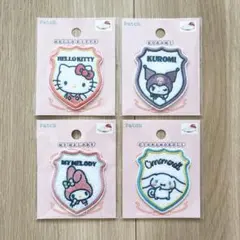 【新品未開封】エンブレムワッペン　シールワッペン　サンリオ　セリア